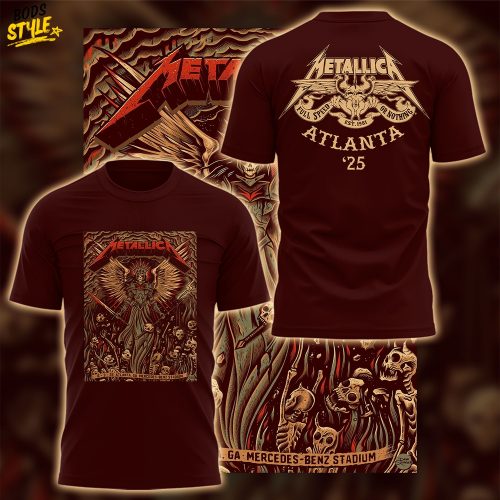 Metallica M72 World Tour ATLANTA ’25 Premium Shirt