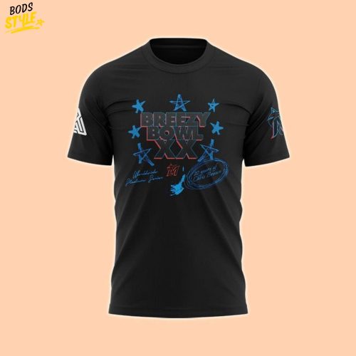 Miami Marlins x 2025 BREEZY BOWL XX Concert Shirt