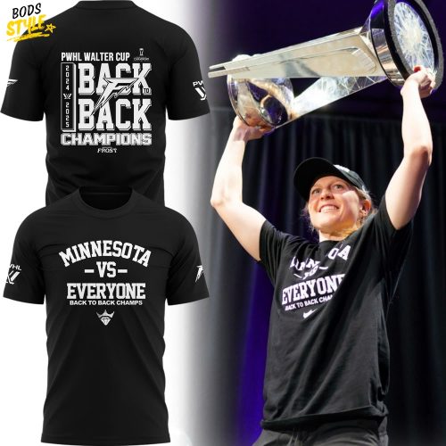 Minnesota Frost vs Everyone Back To Back Champions Shirt