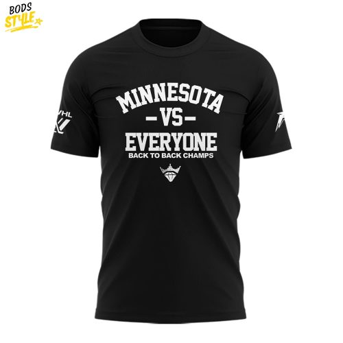 Minnesota Frost vs Everyone Back To Back Champions Shirt