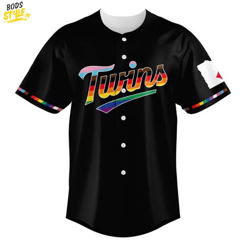 Minnesota Twins Pride Month 2025 Personalized Baseball Jersey