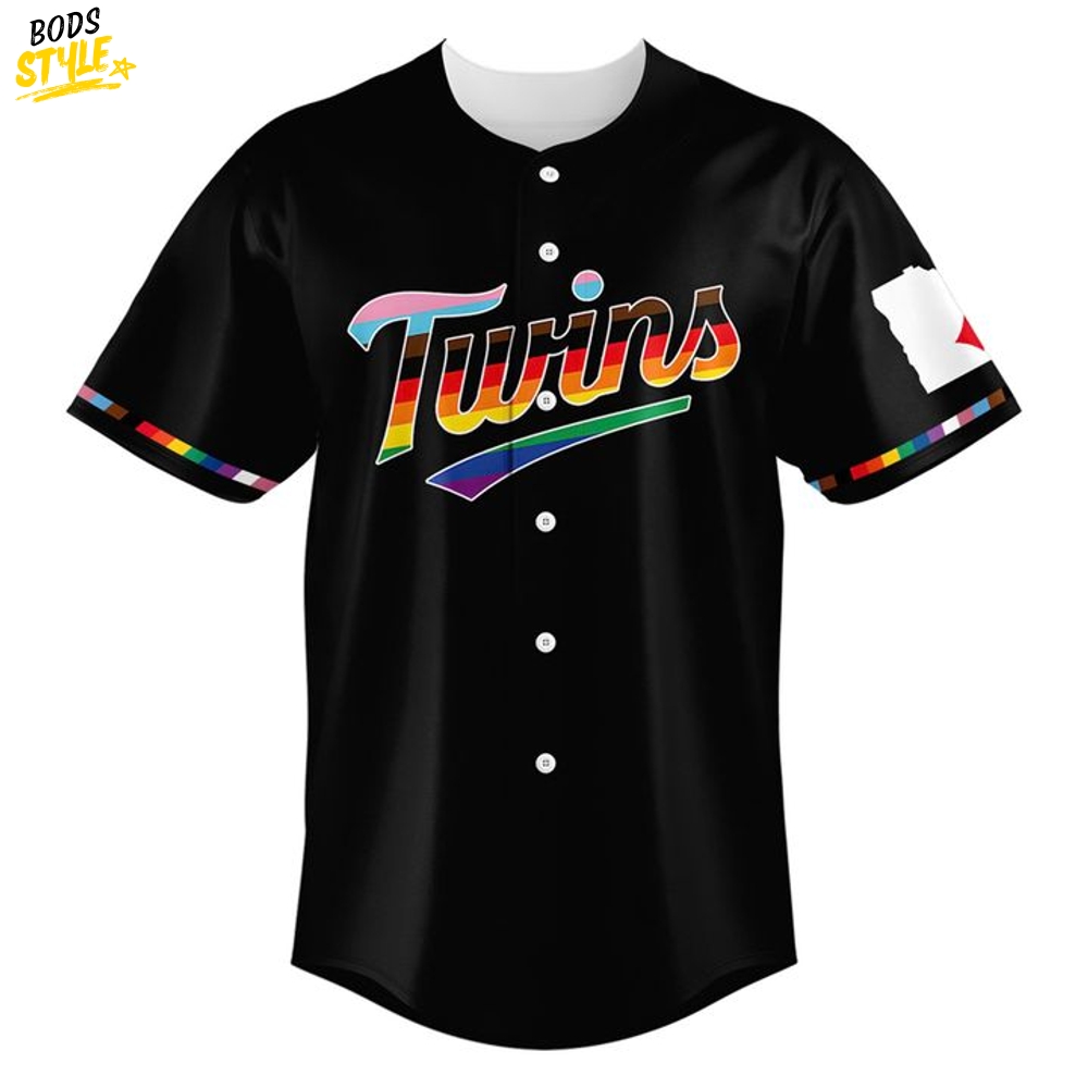 Minnesota Twins Pride Month 2025 Personalized Baseball Jersey Minnesota Twins Pride Month 2025 Personalized Baseball Jersey
