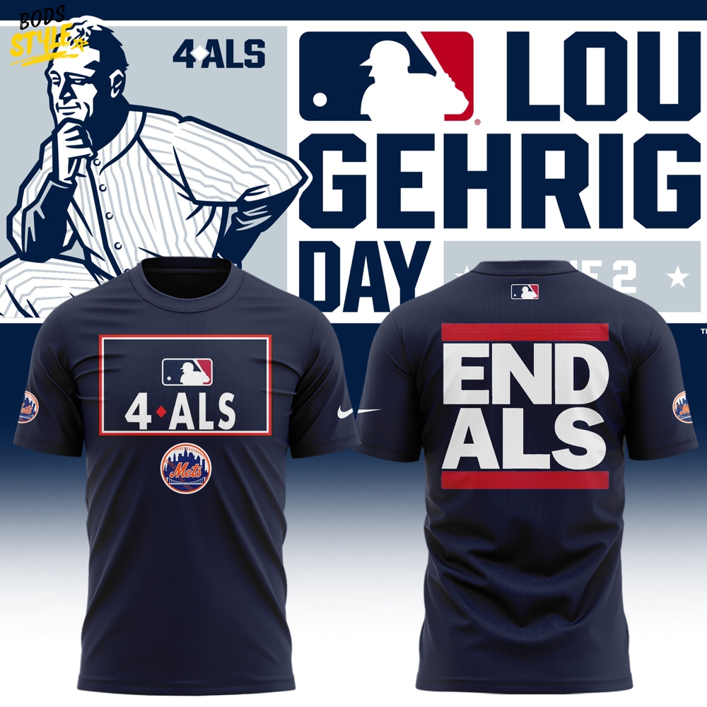 New York Mets Awareness to ALS Special Tee New York Mets Awareness to ALS Special Tee