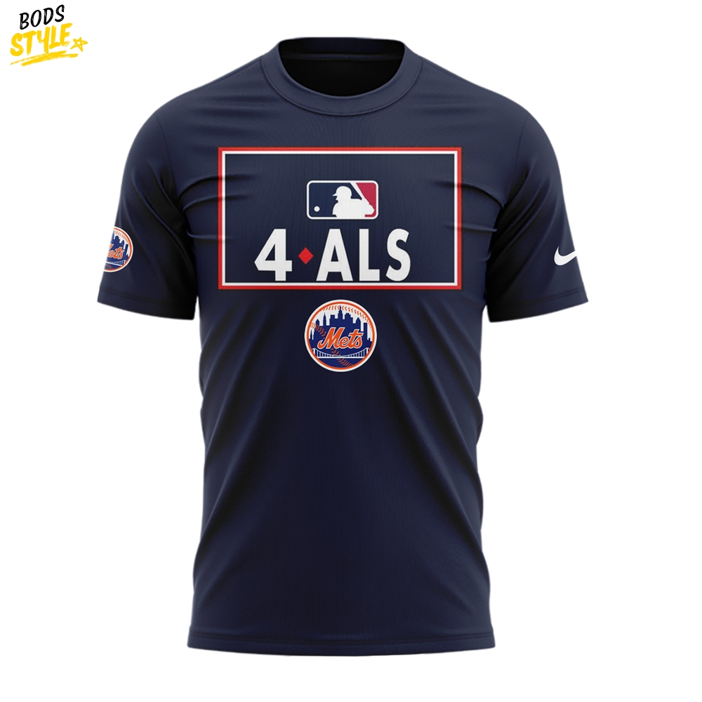 New York Mets Awareness to ALS Special Tee New York Mets Awareness to ALS Special Tee