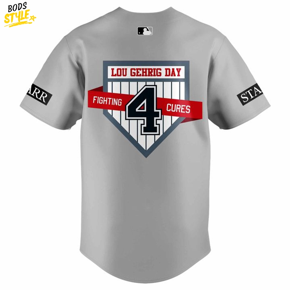 New York Yankees x 2025 Lou Gehrig Day Special Baseball Jersey New York Yankees x 2025 Lou Gehrig Day Special Baseball Jersey