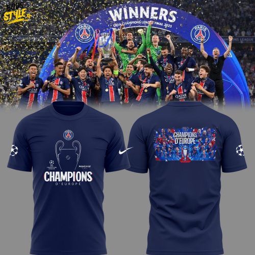 Paris Saint Germain Champions D’Europe 2025 Limited Edition Shirt
