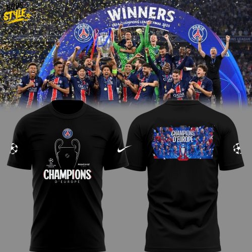Paris Saint Germain Champions D’Europe 2025 Limited Edition Shirt