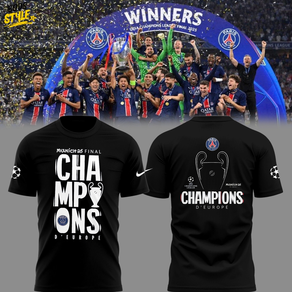 Paris Saint Germain UCL Champions 2025 Special Tee Paris Saint Germain UCL Champions 2025 Special Tee