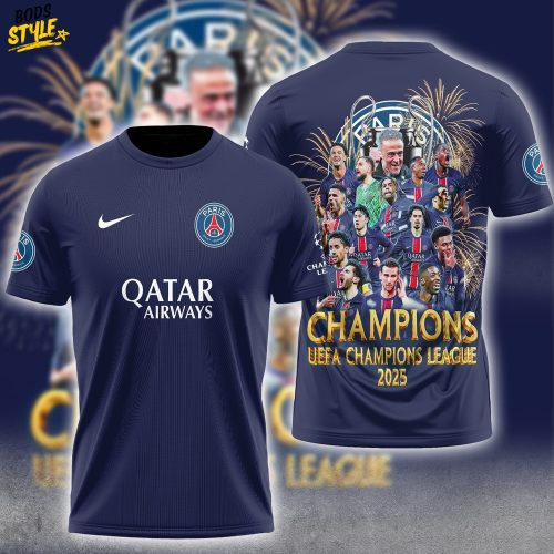Paris Saint-Germain 2025 Champions UEFA Champions League Shirt
