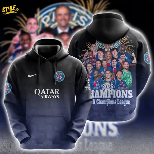 PSG UEFA Champions League Tripler Gagnants 2025 Shirt