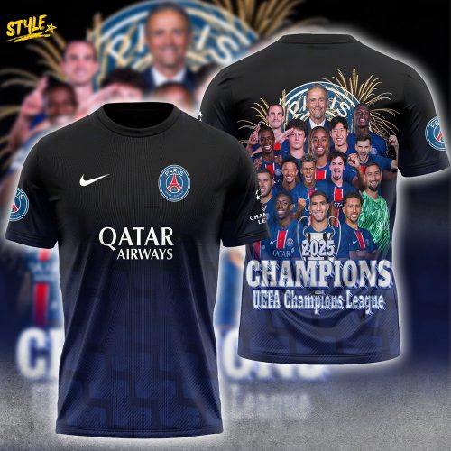 Paris Saint-Germain UEFA Champions League 2025 Winner Shirt
