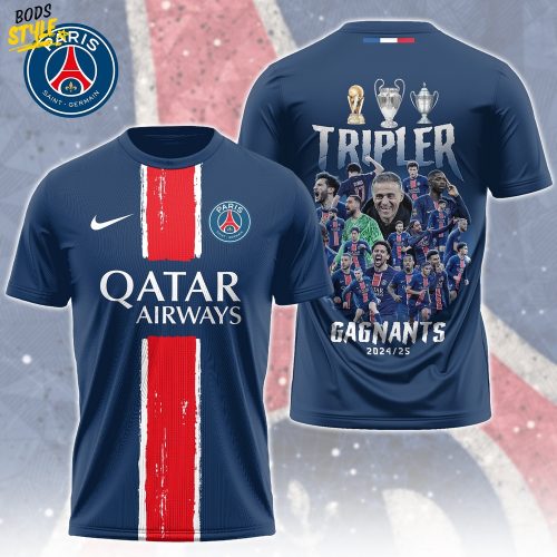 PSG UEFA Champions League Tripler Gagnants 2025 Shirt