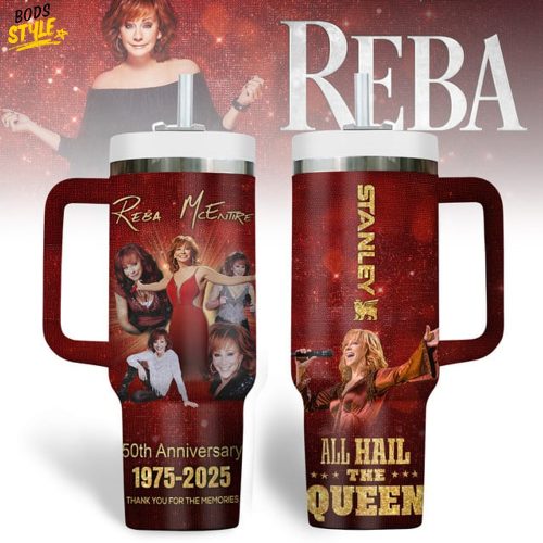 Reba McEntire 50th Anniversary All Hail The Quuen Stanley Tumbler