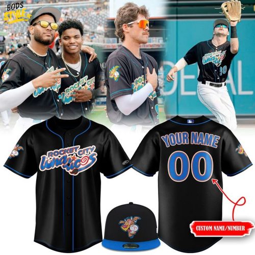 Rocket City Trash Pandas x Lunaticos Personalized Baseball Jersey
