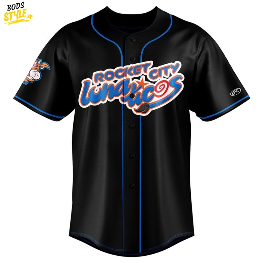 Rocket City Trash Pandas x Lunaticos Personalized Baseball Jersey Rocket City Trash Pandas x Lunaticos Personalized Baseball Jersey