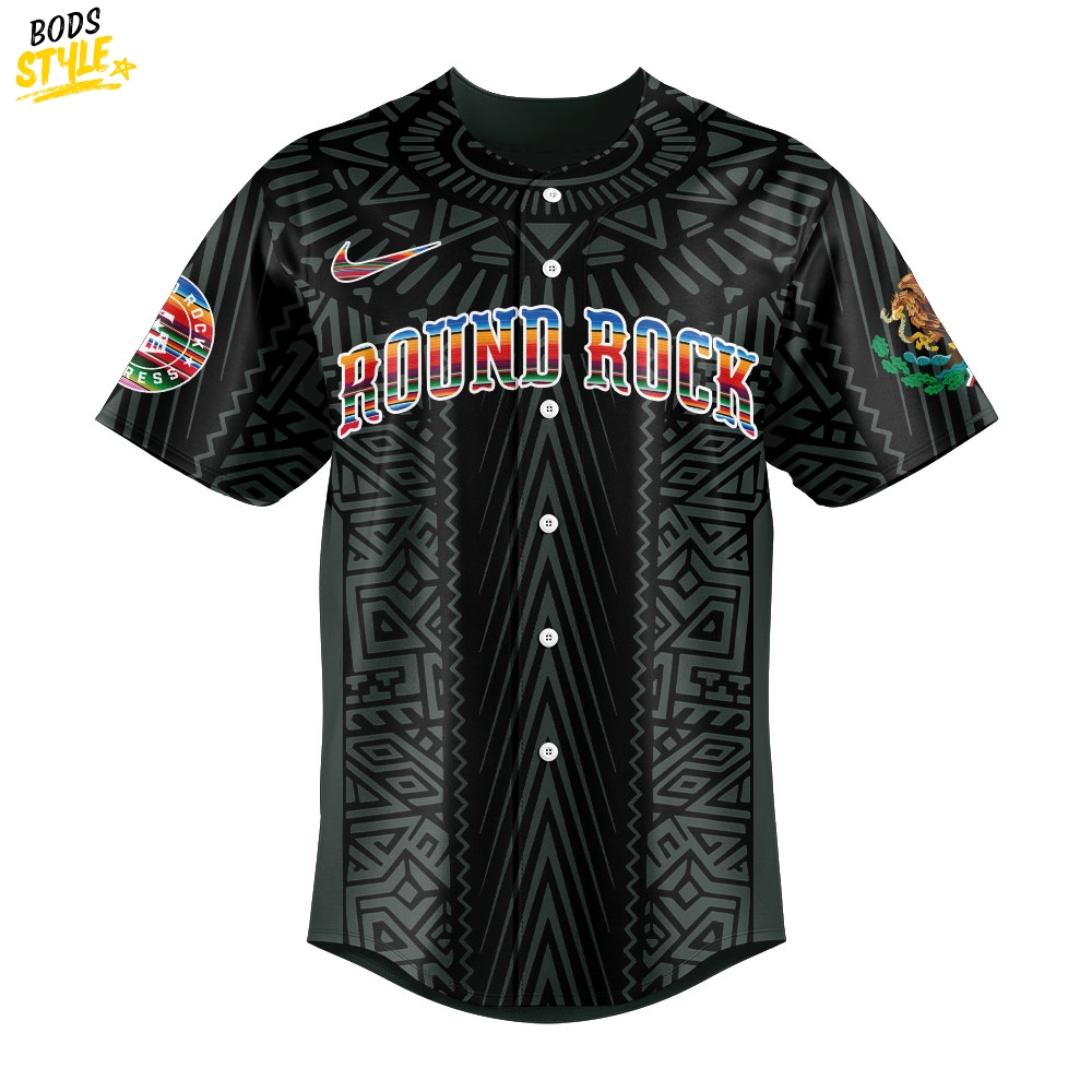 Round Rock Express Mexican Heritage Night Special Baseball Jersey Round Rock Express Mexican Heritage Night Special Baseball Jersey