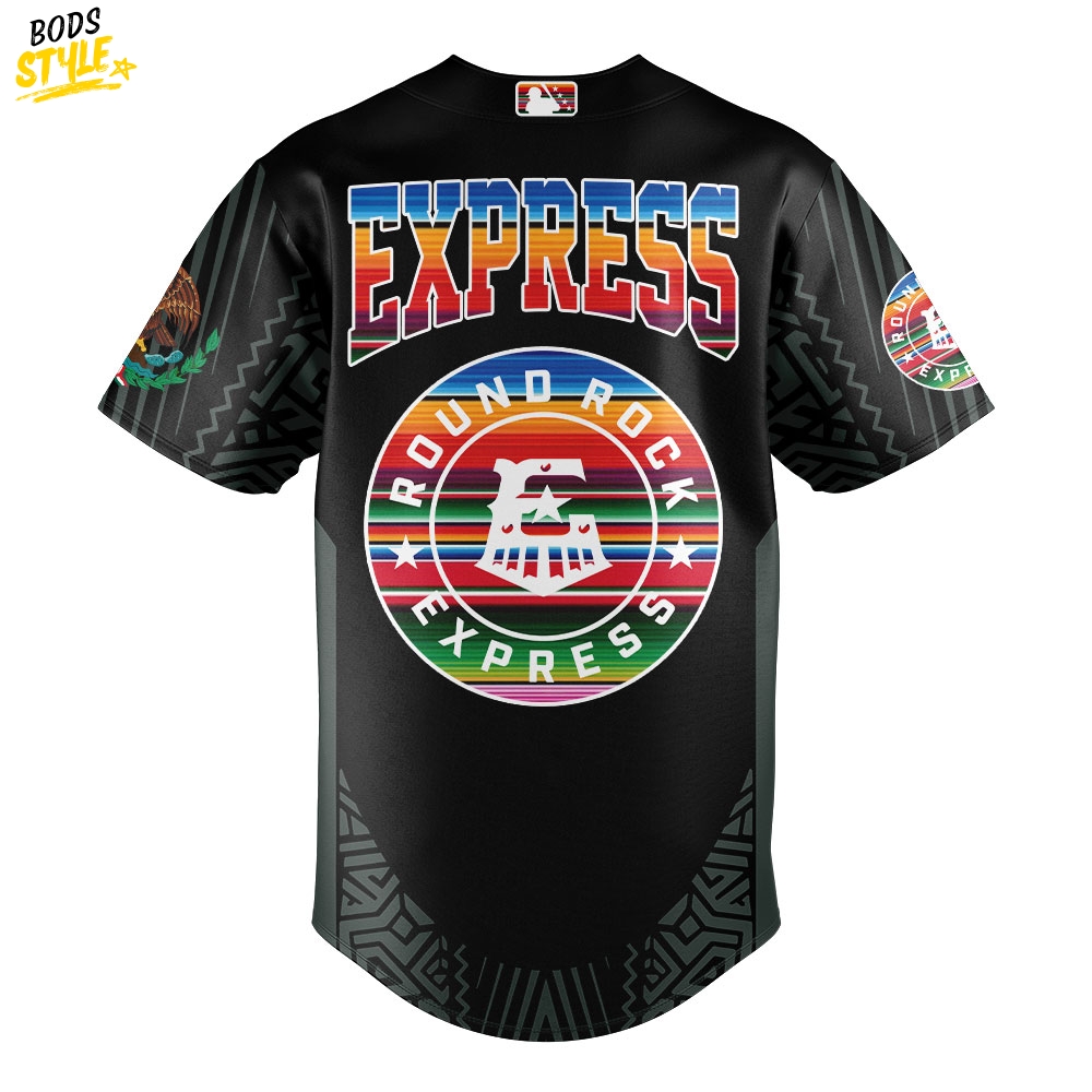 Round Rock Express Mexican Heritage Night Special Baseball Jersey Round Rock Express Mexican Heritage Night Special Baseball Jersey