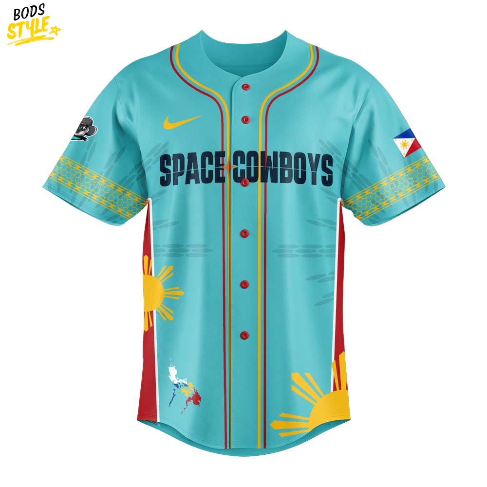 Sacramento River Cats Filipino Heritage Night Special Baseball Jersey Sacramento River Cats Filipino Heritage Night Special Baseball Jersey
