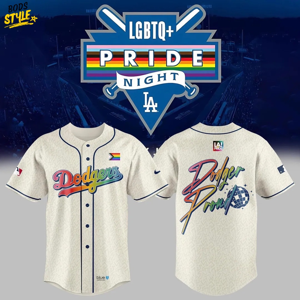 Special New Pride Dodgers Logo Jersey Special New Pride Dodgers Logo Jersey