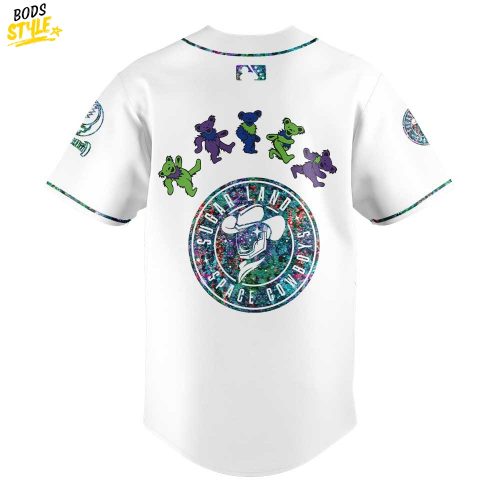 Sugar Land Space Cowboys Grateful Dead Night Special Baseball Jersey