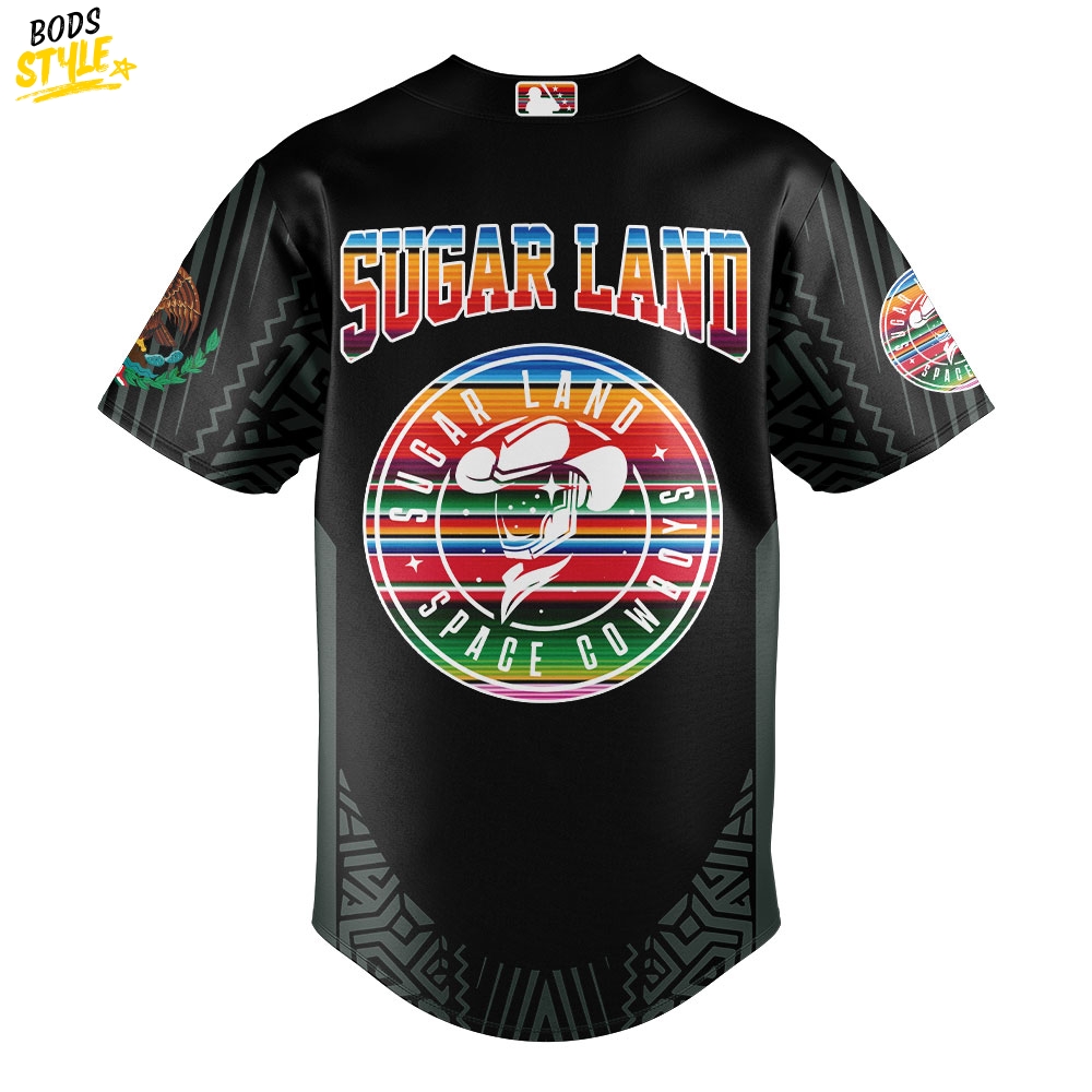 Sugar Land Space Cowboys Mexican Heritage Night Special Baseball Jersey Sugar Land Space Cowboys Mexican Heritage Night Special Baseball Jersey