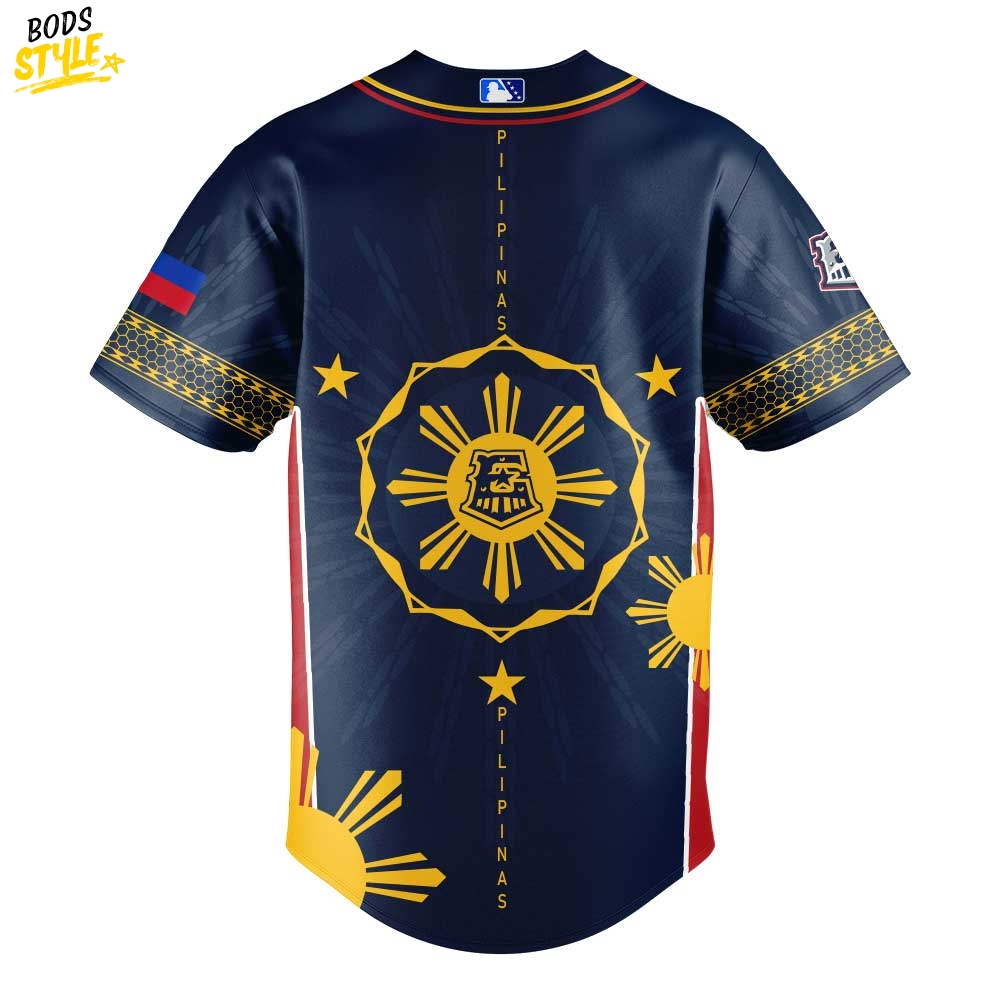 Tacoma Rainiers Filipino Heritage Night Special Baseball Jersey Tacoma Rainiers Filipino Heritage Night Special Baseball Jersey