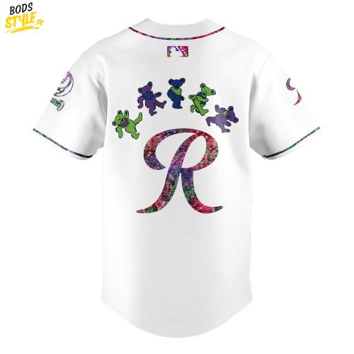 Tacoma Rainiers Grateful Dead Night Special Baseball Jersey