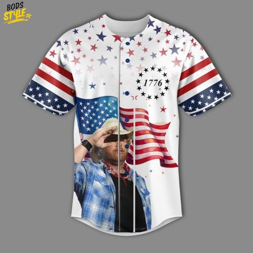 Toby Keith Happy 4th of July 2025 Baseball Jersey