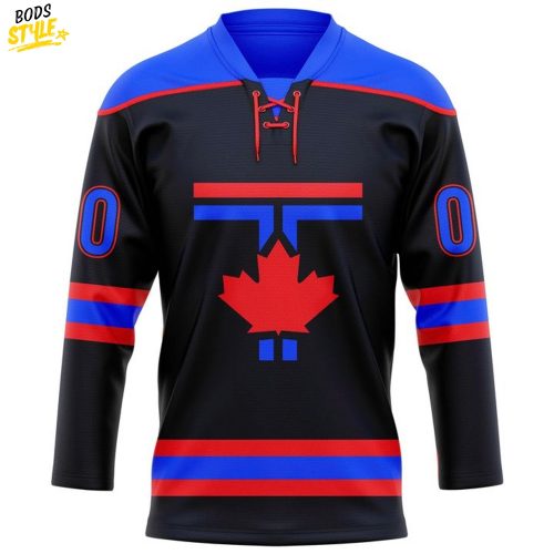 Toronto Blue Jays City Connect Custom Name Hockey Jersey