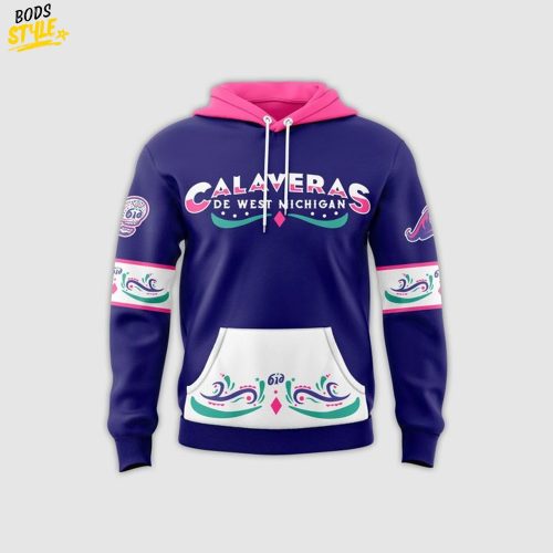 West Michigan Whitecaps Refresh Calaveras New Look 2025 Special Hoodie