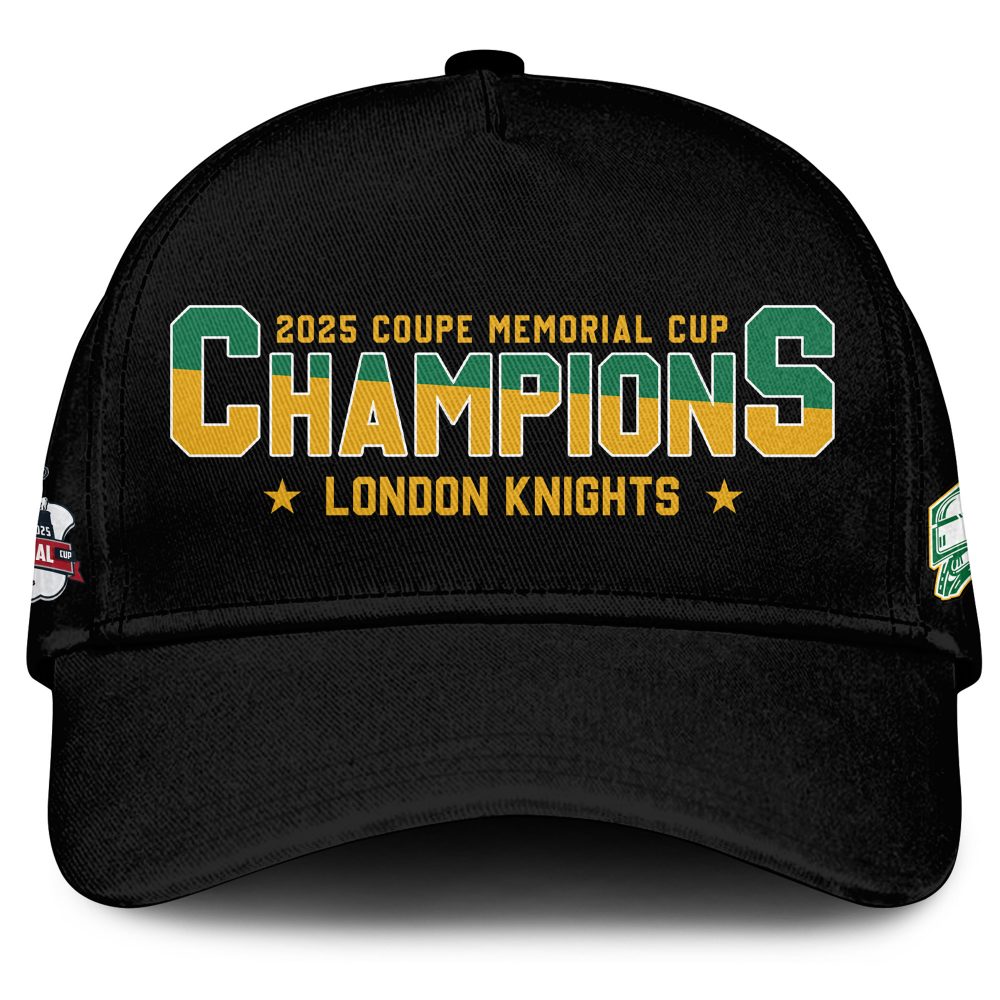 London Knights Champions Memorial Cup 2025 Hoodie Set