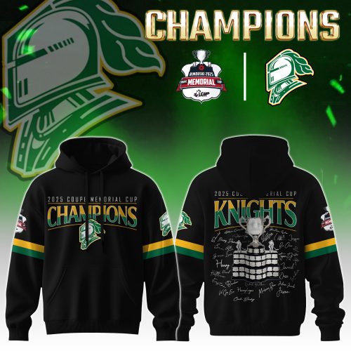 London Knights Champions Memorial Cup 2025 Hoodie Set