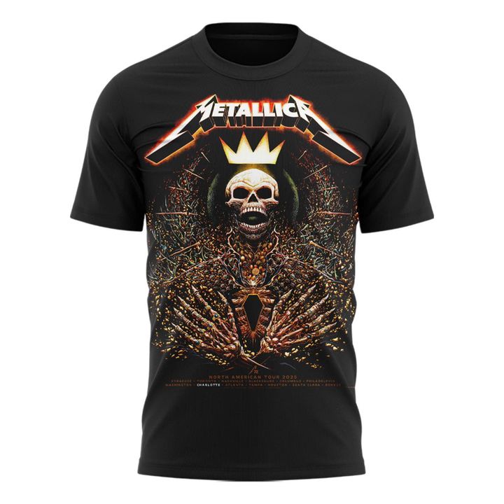 Carolina Panthers x Metallica M72 Tour Special Tee Carolina Panthers x Metallica M72 Tour Special Tee