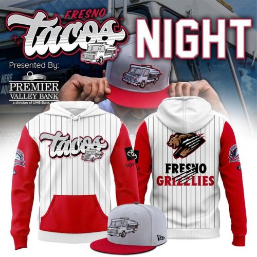 Fresno Grizzlies 10th Anniversary of Tacos Hoodie Set