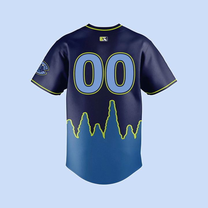 Bowling Green Hot Rods x Cavemen Special New Baseball Jersey Bowling Green Hot Rods x Cavemen Special New Baseball Jersey