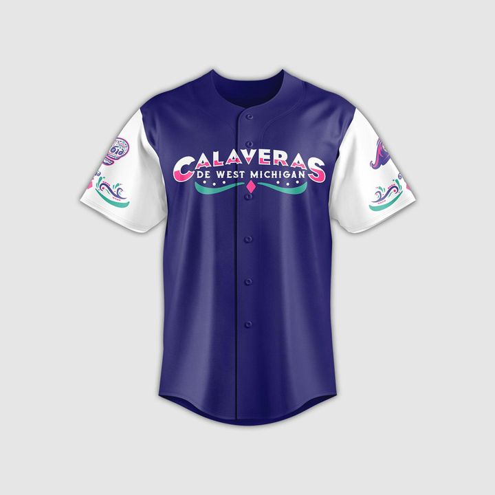 West Michigan Whitecaps Refresh Calaveras New Look 2025 Personalized Baseball Jersey West Michigan Whitecaps Refresh Calaveras New Look 2025 Personalized Baseball Jersey
