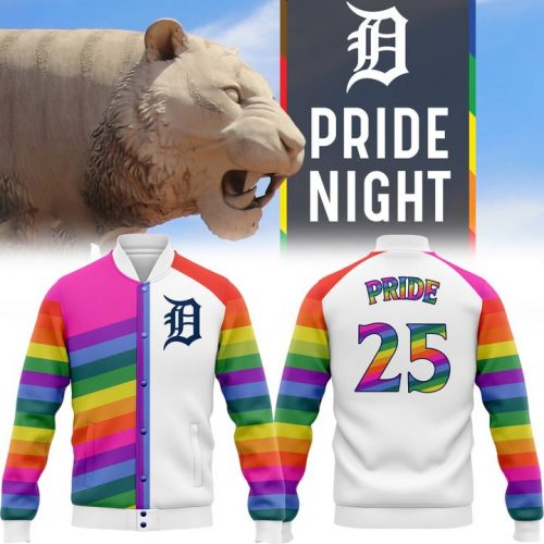 Detroit Tigers Pride Night 2025 Limited Edition Baseball Jacket
