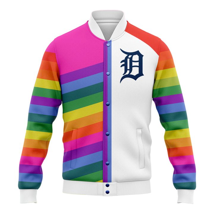 Detroit Tigers Pride Night 2025 Limited Edition Baseball Jacket Detroit Tigers Pride Night 2025 Limited Edition Baseball Jacket