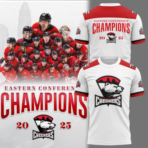 Charlotte Checkers Eastern Conference Champions 2025 Shirt